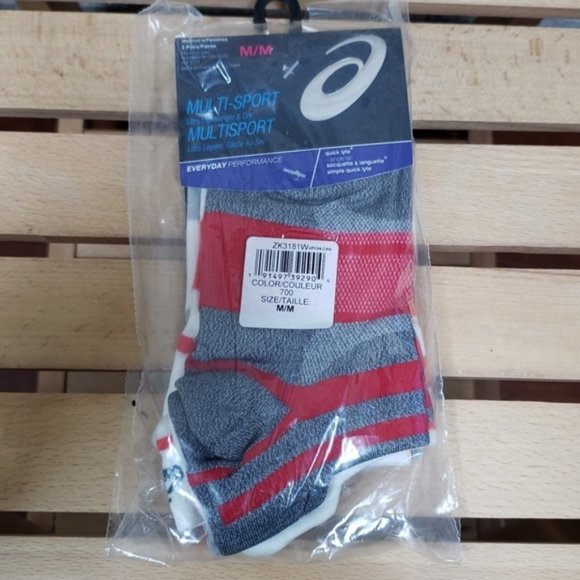 ASICS Women's Quick Lyte Single tab Socks - Picture 3 of 5